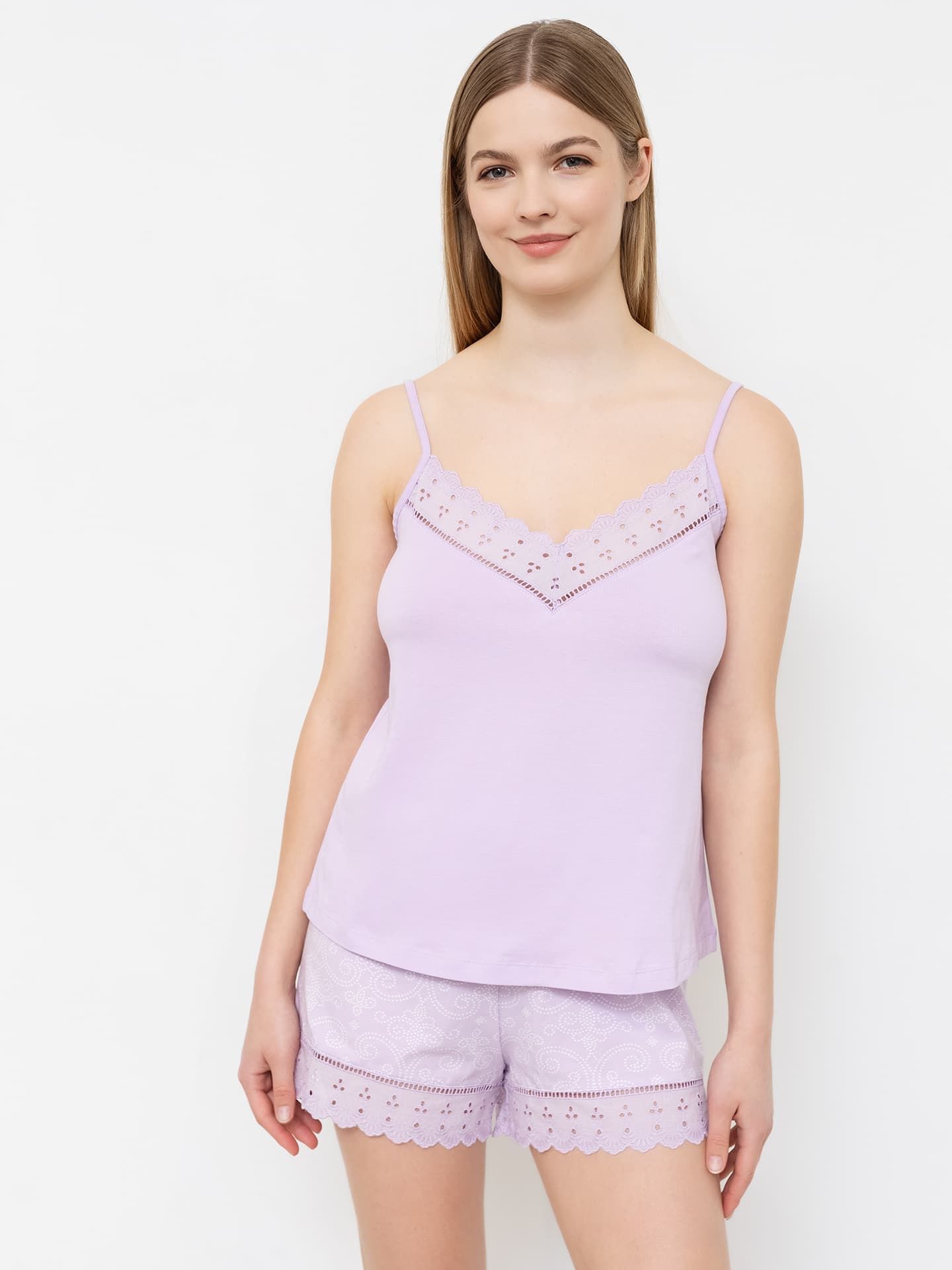 Комплект жен (топ+шорты) (АРТ. 592400)