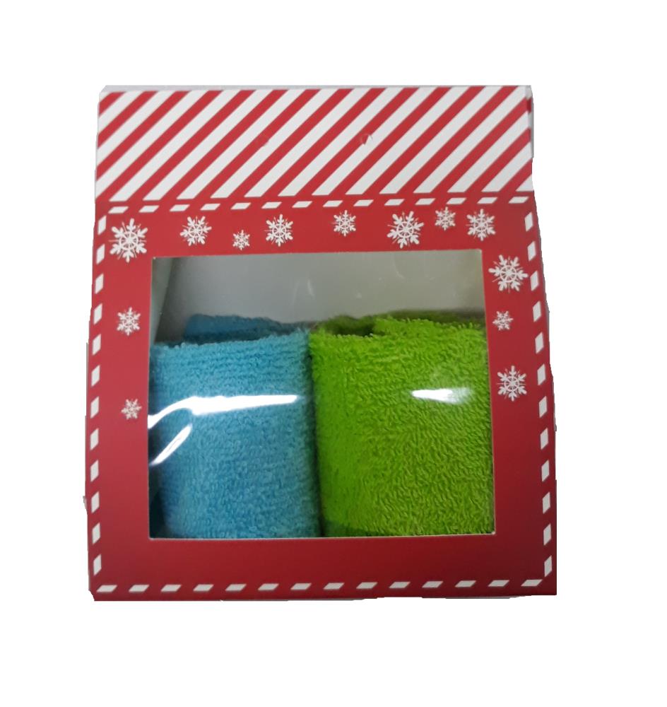 Комплект коробка Почта деда Мороза 15*17*6, салфетка 30*30-2шт. (Barkas-Teks) (АРТ. НК-13)