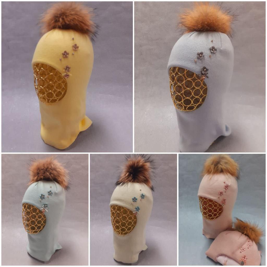 Шлем зимний-енот Марго (АРТ. D457/енот)