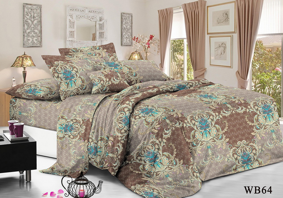 КПБ 2 х сп поплин (АРТ. WB64)