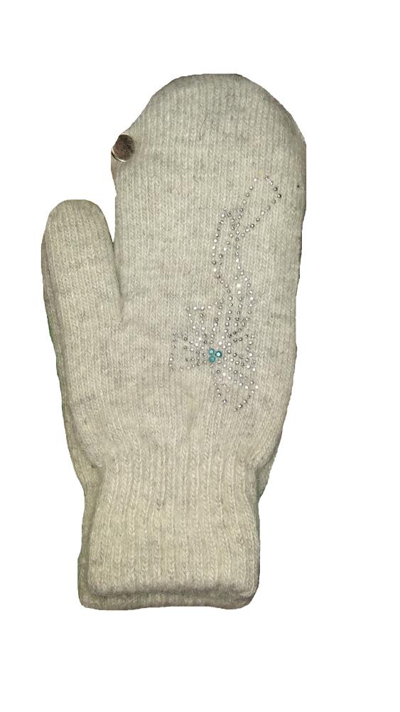 Варежки женские ангора (АРТ. Варежки женские ангора Ми)