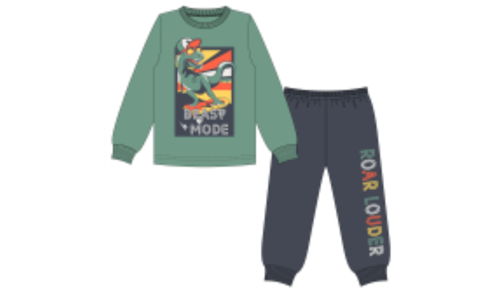 Комплект мал (джемпер, брюки) (АРТ. CSKB 50079)