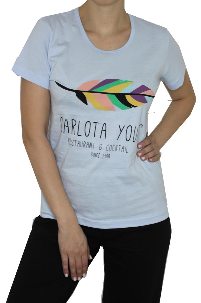 Футболка жен принт (АРТ. Футболка жен 48-56)