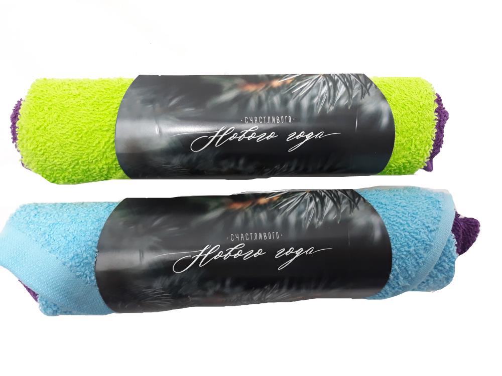 Комплект коробка Зимняя сказка 11*8*2, салфетка 30*30-2шт. (Barkas-Teks) (АРТ. НК-22)