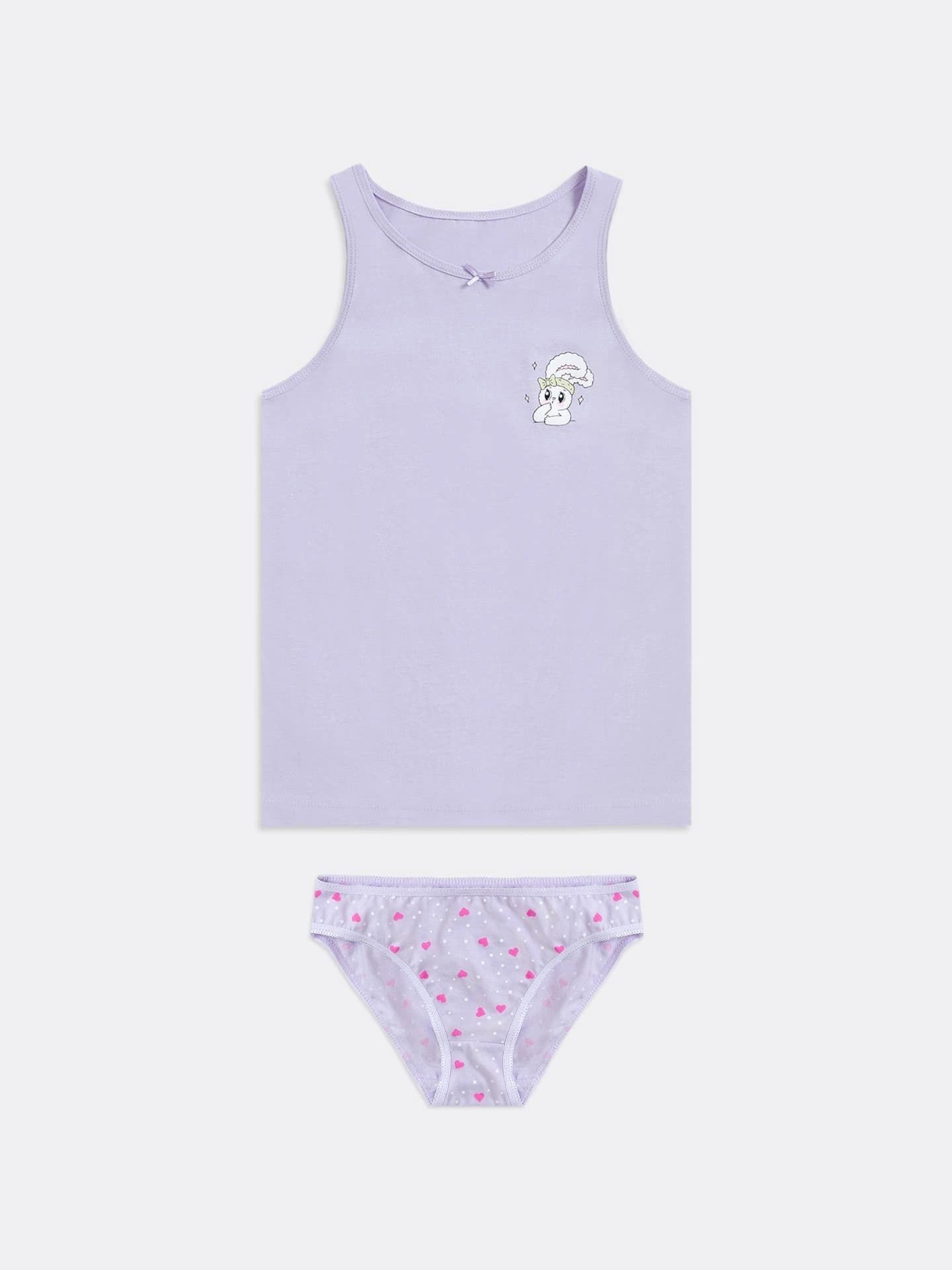 Комплект дев (майка, трусы) (АРТ. 447006)