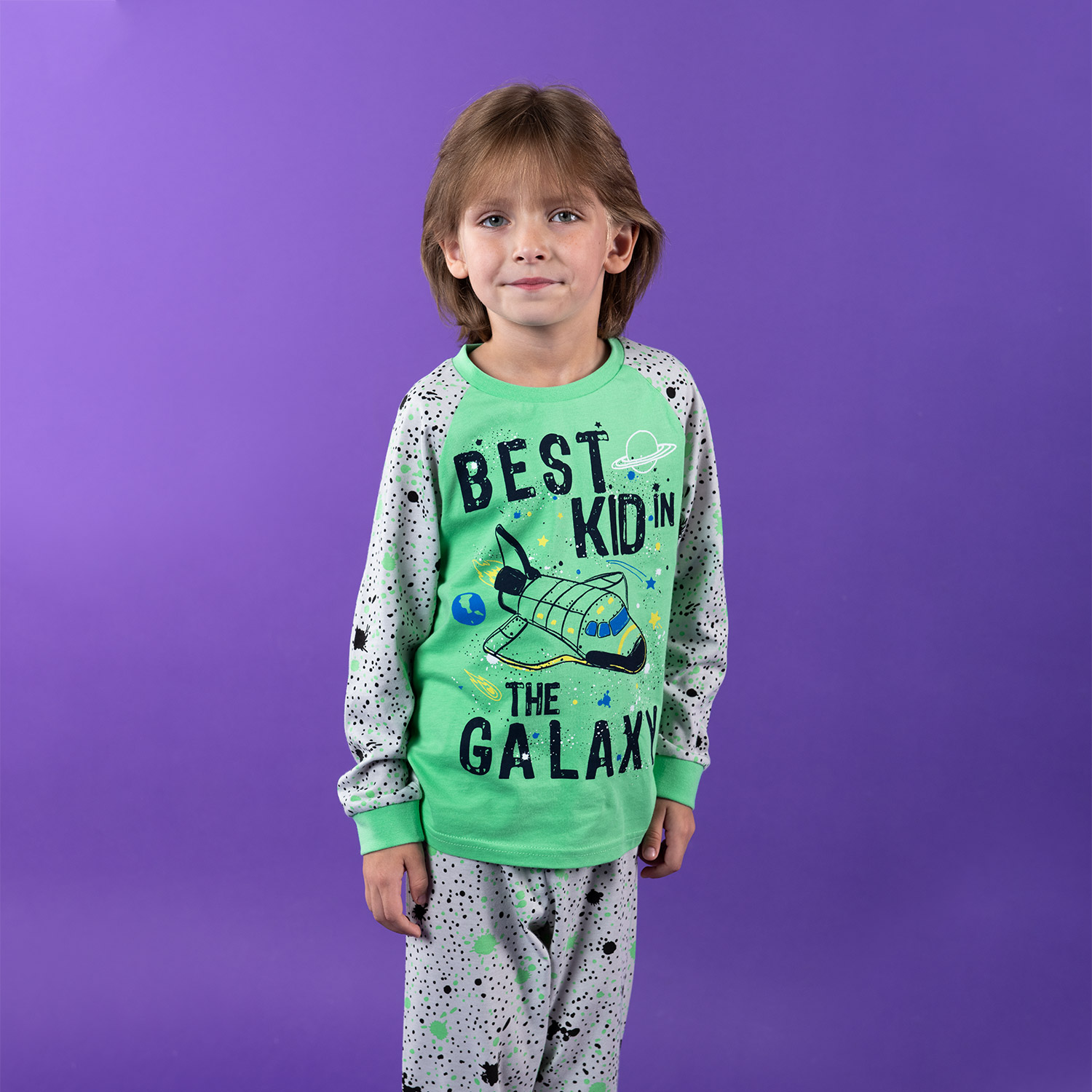 Комплект мал (джемпер, брюки) (АРТ. CSBB 50019)