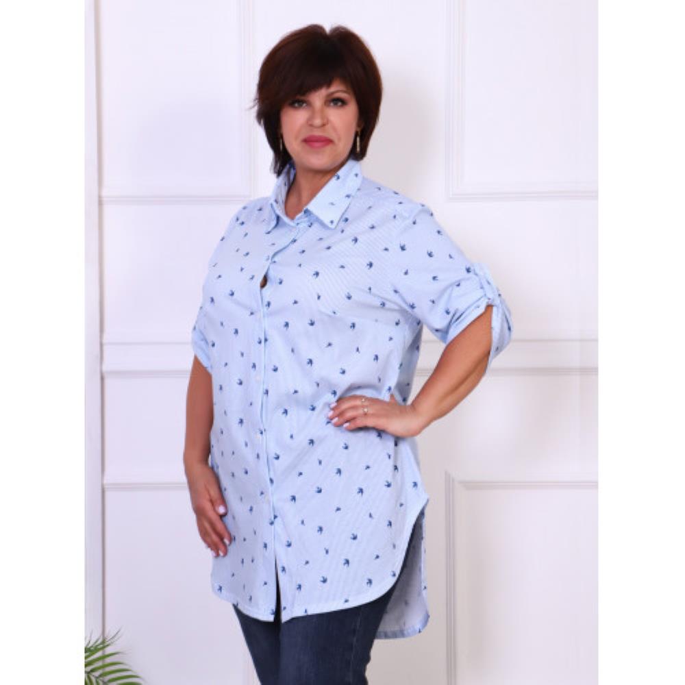 Рубашка жен (АРТ. Леди полоска)