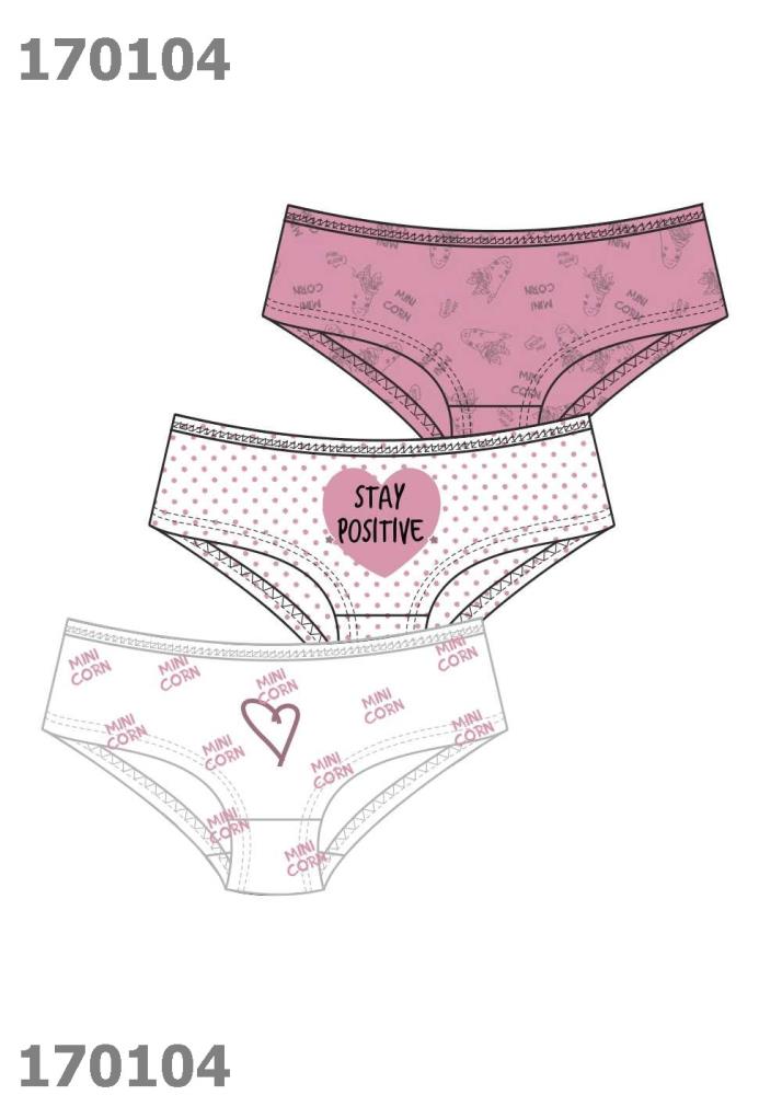 Трусы дев (упак-3 шт) (АРТ. GSH5581)