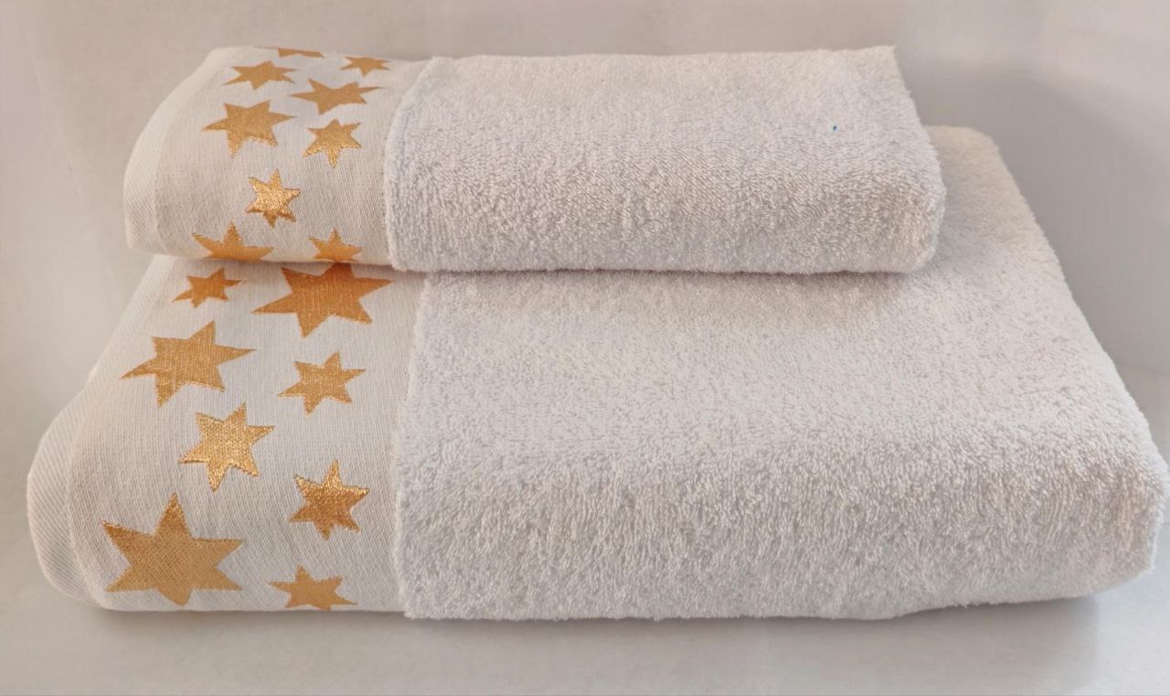Полотенце махровое 50*90 (АРТ. Звезды 50*90)