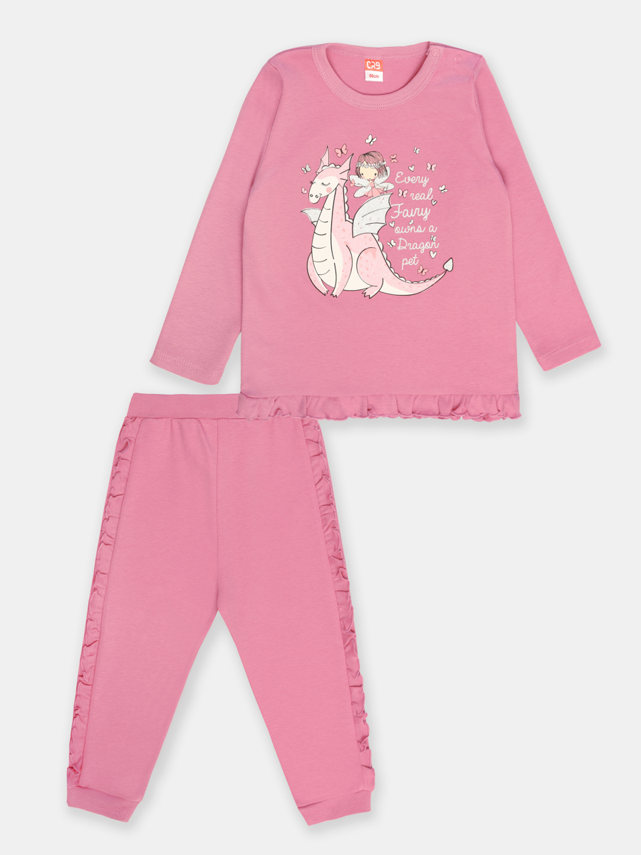 Комплект дев (джемпер, брюки) CRB (АРТ. CSNG 90157)