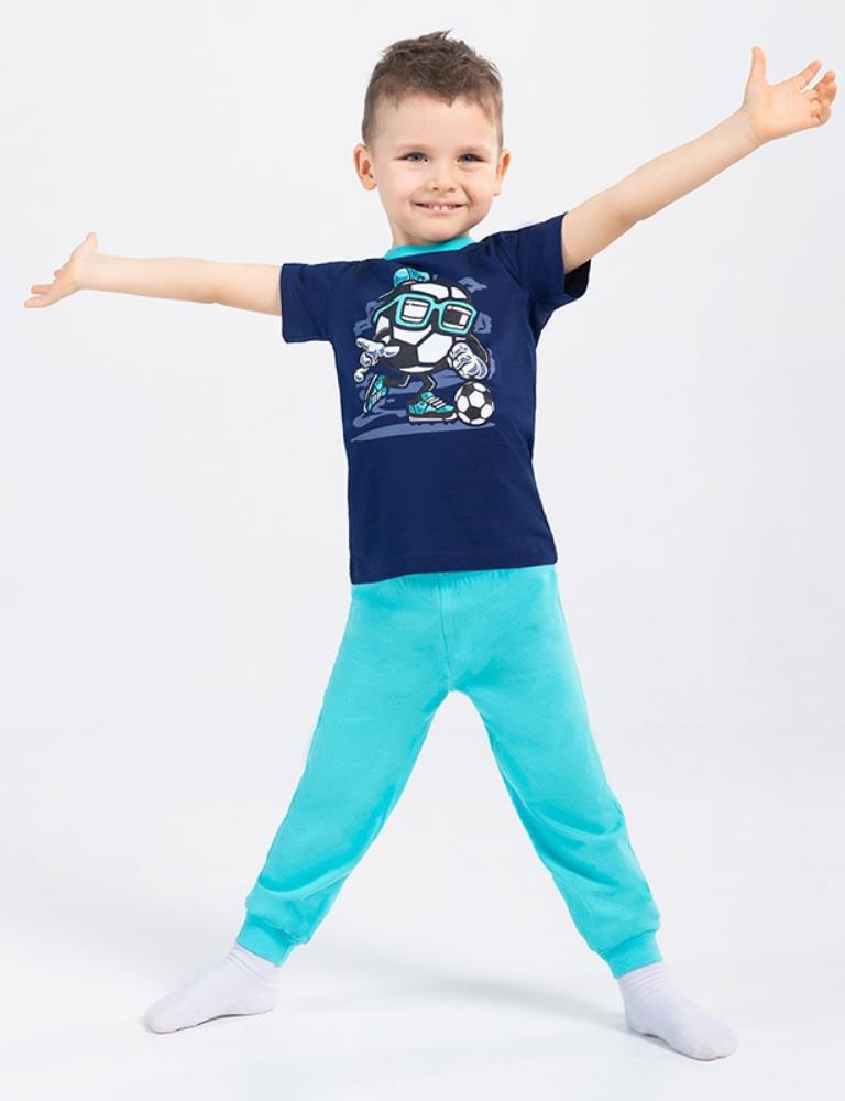 Комплект мал (футболка, брюки) (АРТ. CSKB 50003)