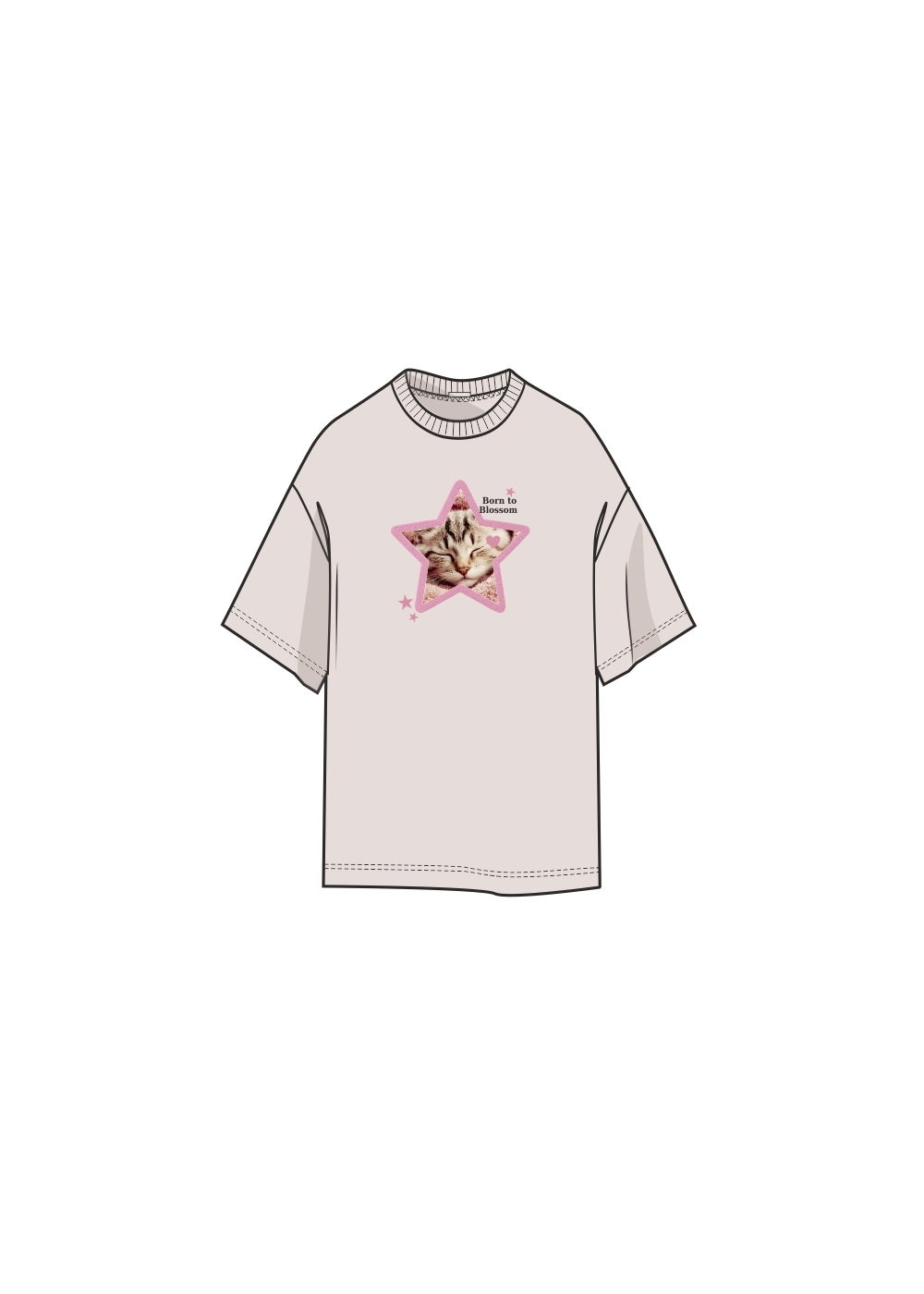 Футболка дев   (АРТ. 866885/13кд_п)