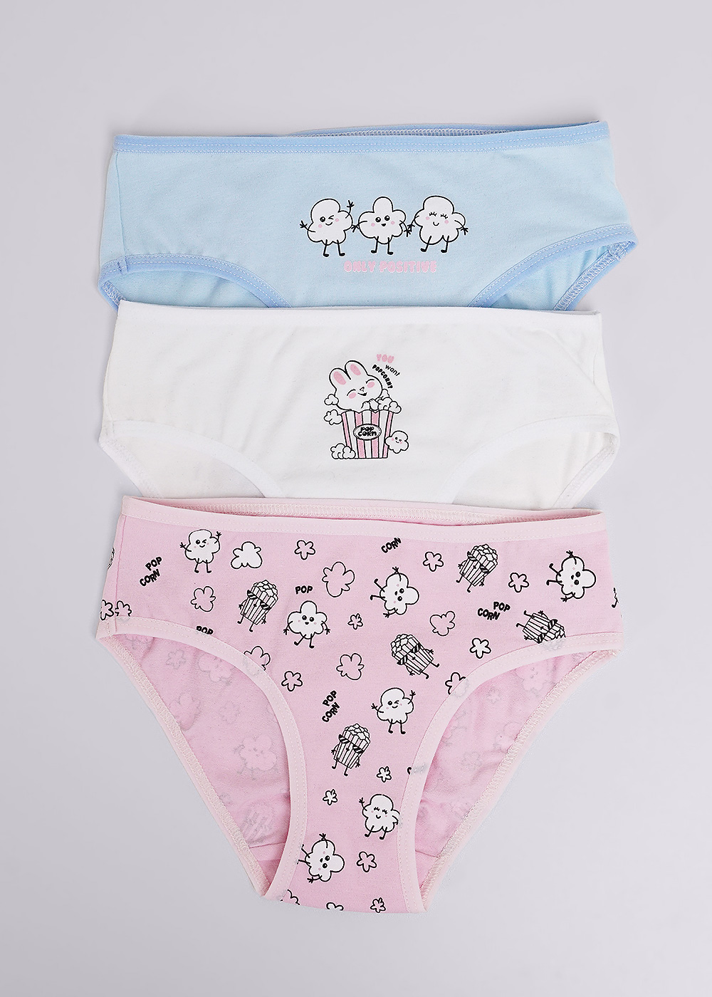 Трусы дев (упак-3 шт) (АРТ. GC5637)