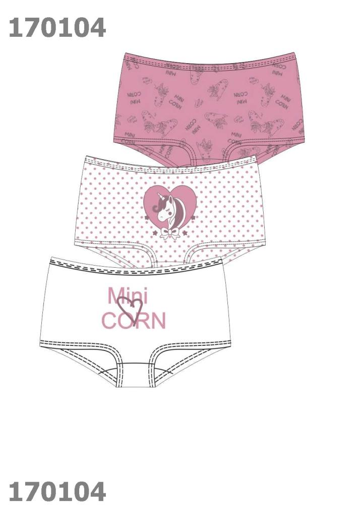 Трусы дев (упак-3 шт) (АРТ. GSH5587)