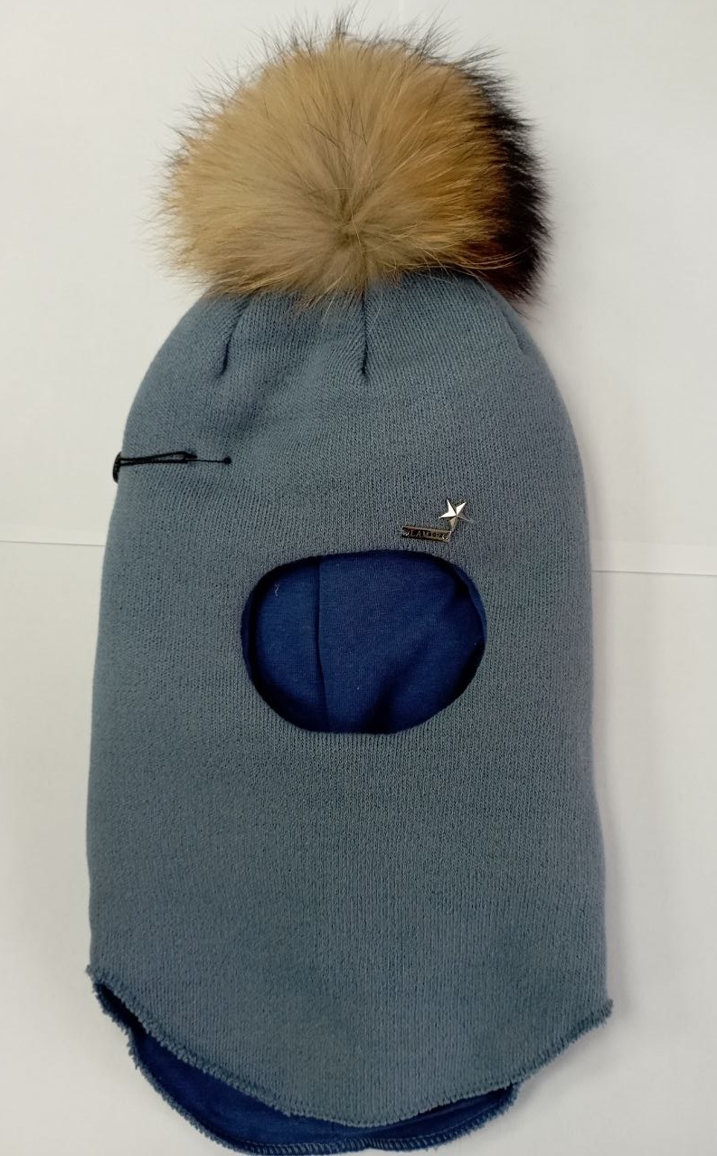 Шапка-шлем Пятныш енот (АРТ. M1515)