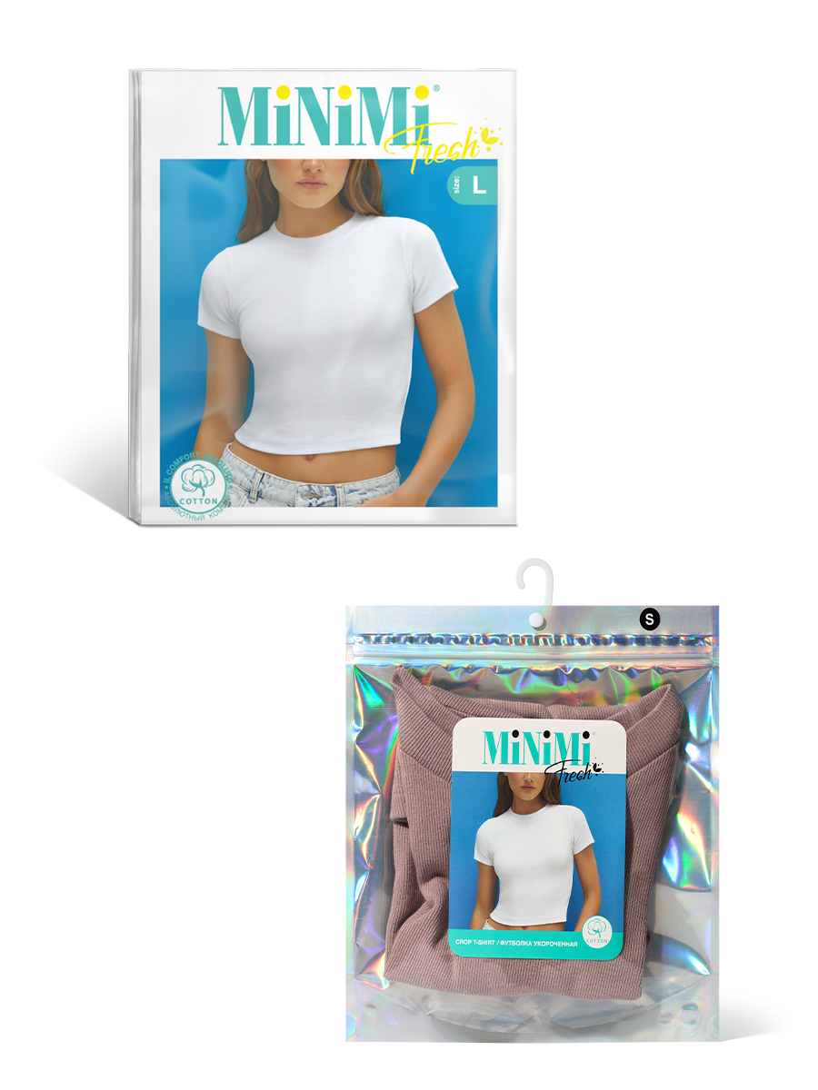 Футболка жен укороченная Mi 1421С Fresh (АРТ. Mi 1421С)