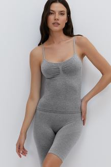 Майка жен бесшовная OmD 1211S Melange (АРТ. OmD 1211S)