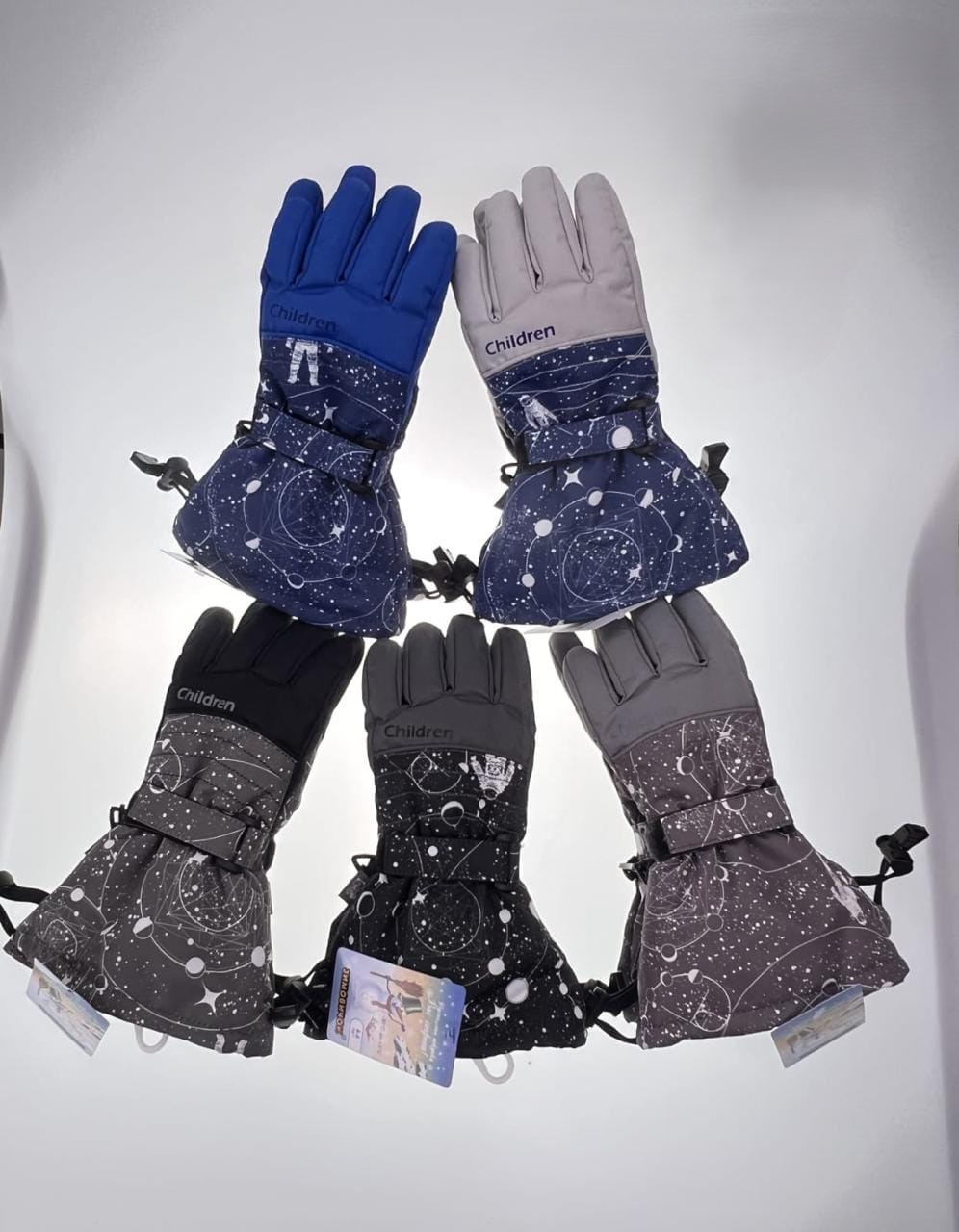 Перчатки-краги дет Космос (АРТ. GT-411)