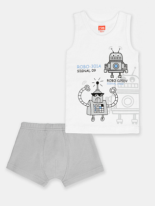 Комплект мал (майка, трусы-боксеры) (АРТ. CSKB 30038)