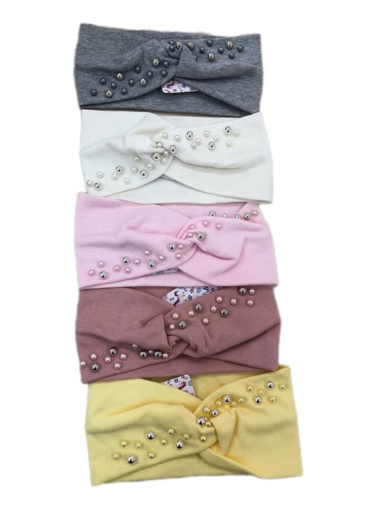 Повязка трикотаж Жемчуг (АРТ. 22-382)