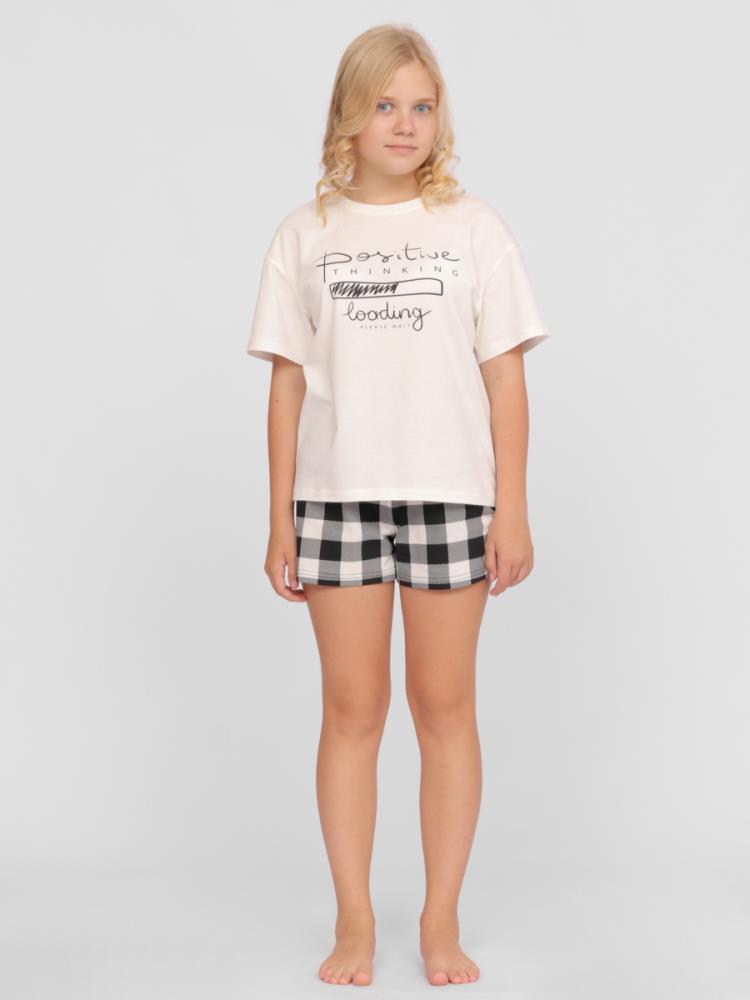 Комплект дев (футболка, шорты) (АРТ. CSJG 50099)