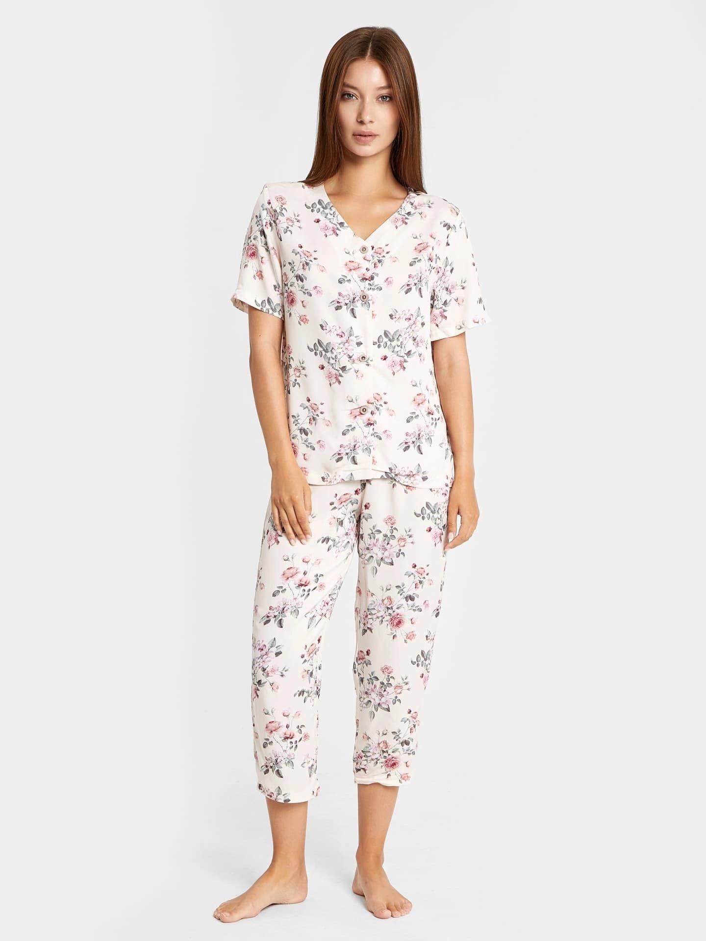 Комплект жен(блузка+бриджи) (АРТ. 592366)