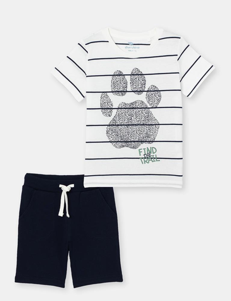 Комплект мал  (футболка, шорты) (АРТ. CSKB 90093)