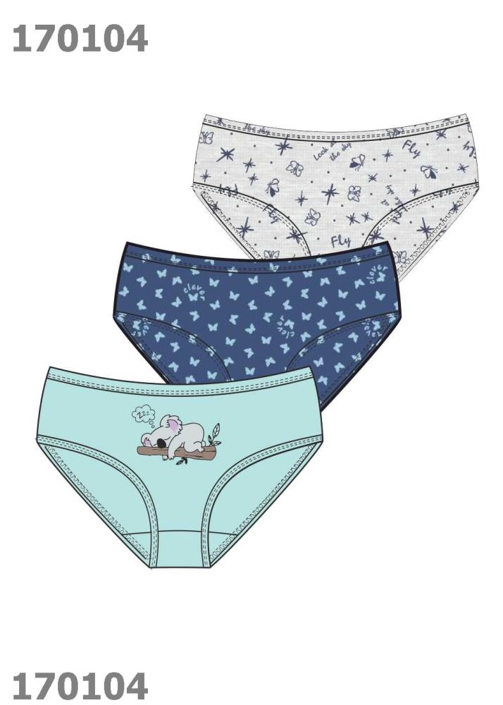 Трусы дев (упак-3 шт) (АРТ. GC5584)