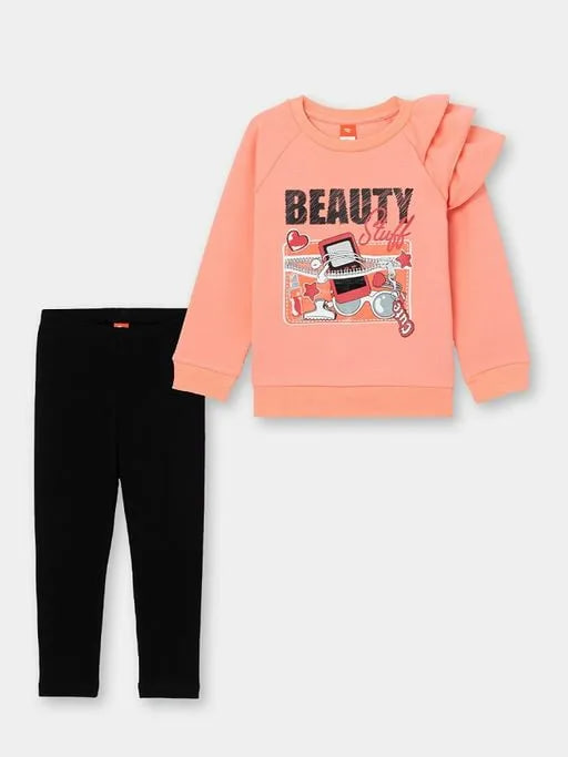 Комплект дев ( джемпер, брюки типа "леггинсы") (АРТ. CSKG 90078)