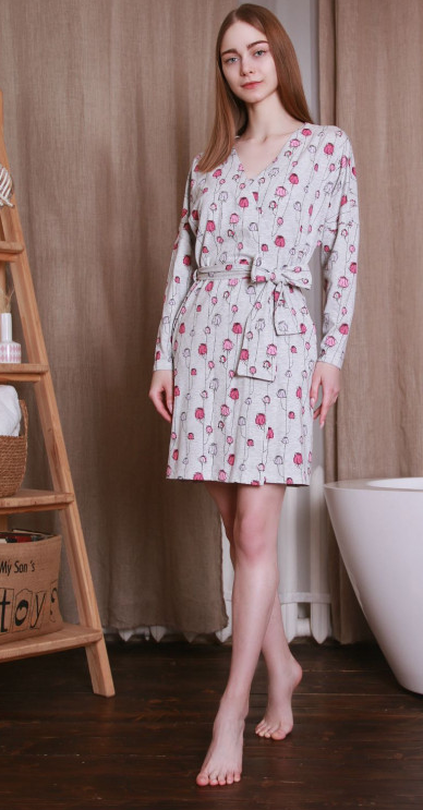 Халат жен "Bloom" (АРТ. 17 64 31)