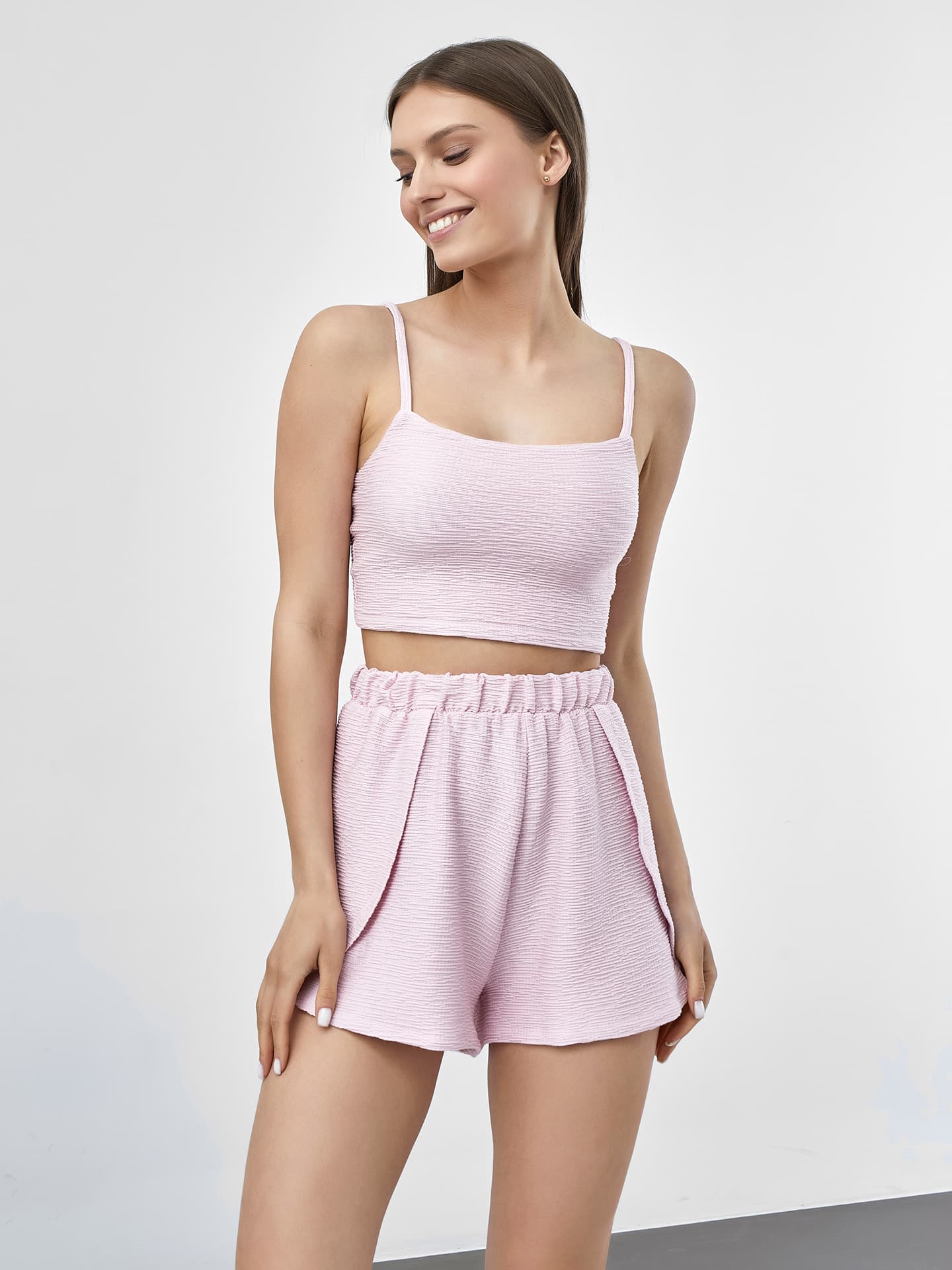 Комплект жен (топ+шорты) (АРТ. 592454)