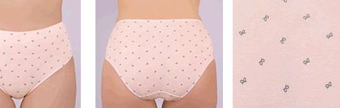 Трусы жен (АРТ. 109-2 серый бантик)