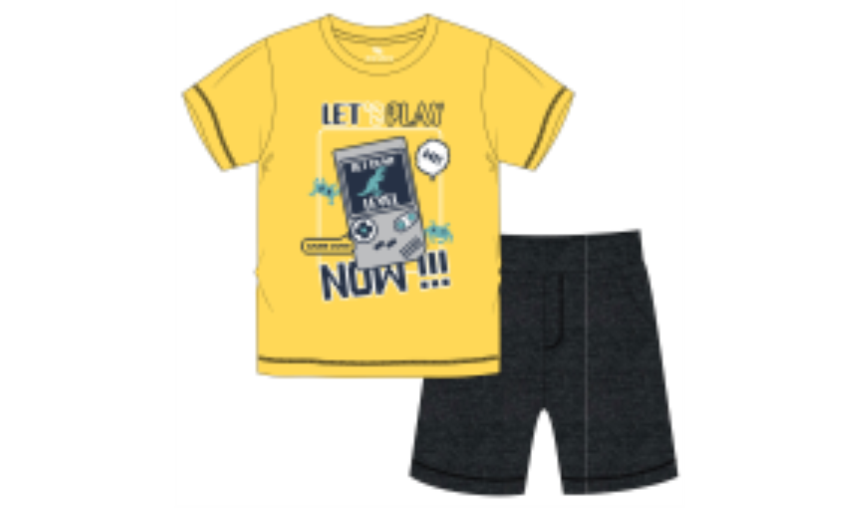 Комплект мал (футболка, шорты) (АРТ. CWKB 90147)