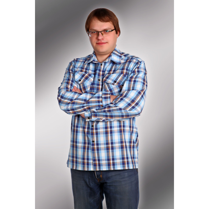 Рубашка муж (АРТ. Шотландка)