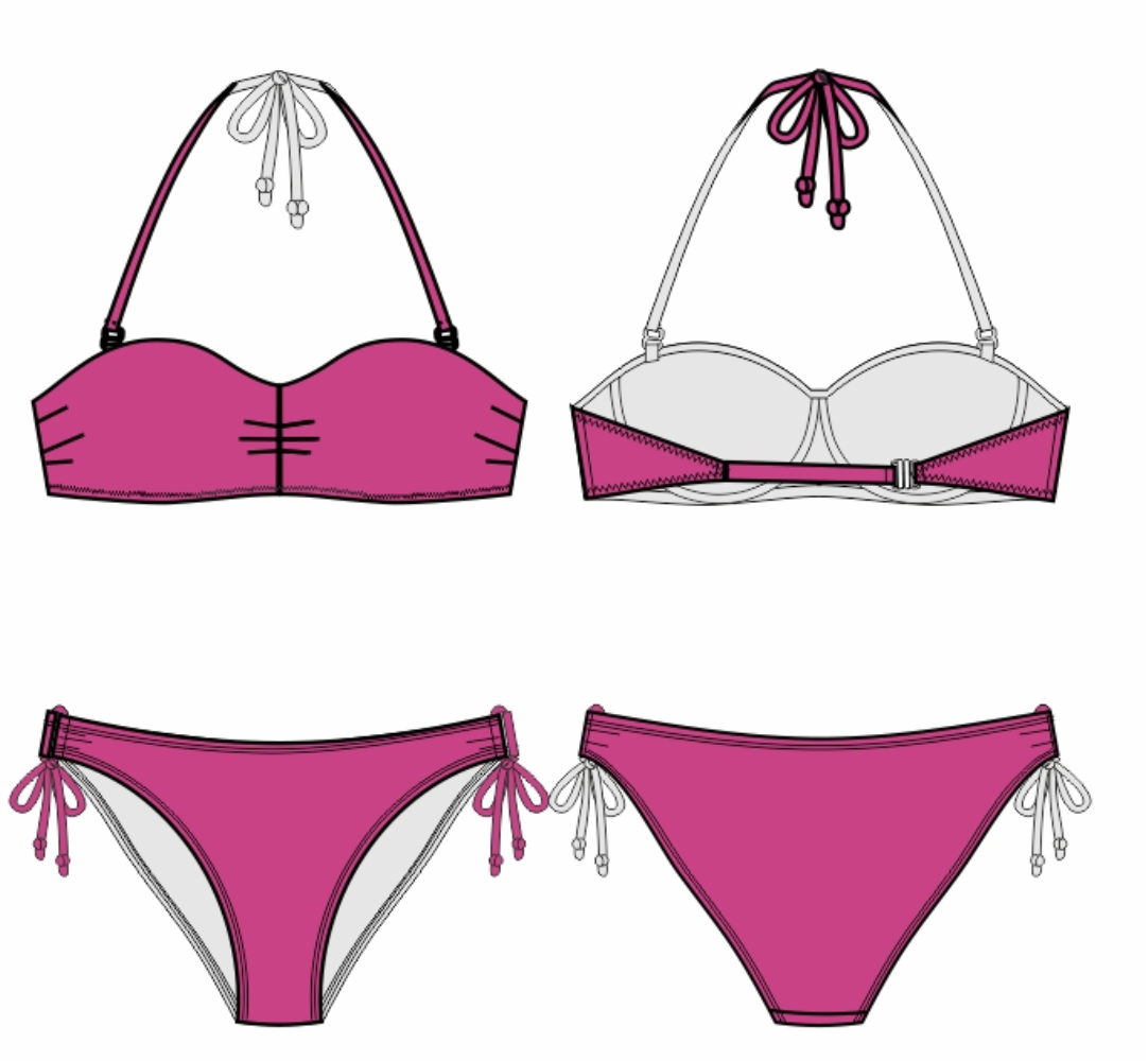 Купальный костюм жен (АРТ. 702245)