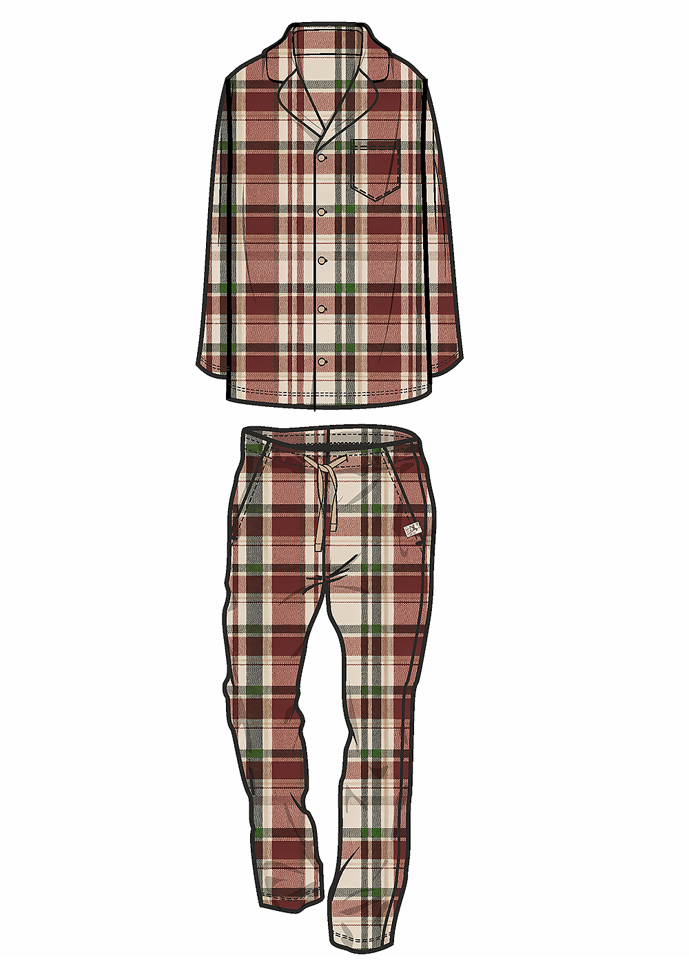 Пижама муж   (АРТ. MHP460921/3)