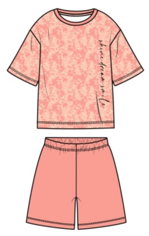 Комплект жен (футболка, шорты) (АРТ. CWXW 50030)