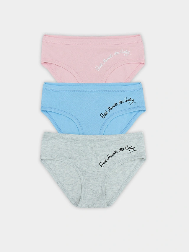 Трусы дев (1уп-3 шт)  (АРТ. 417747-3)
