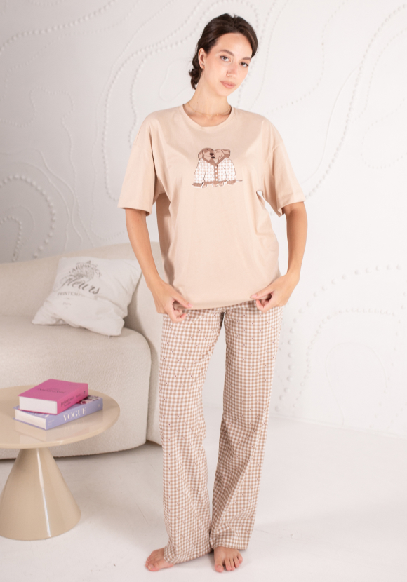 Пижама жен   (АРТ. 38100G)