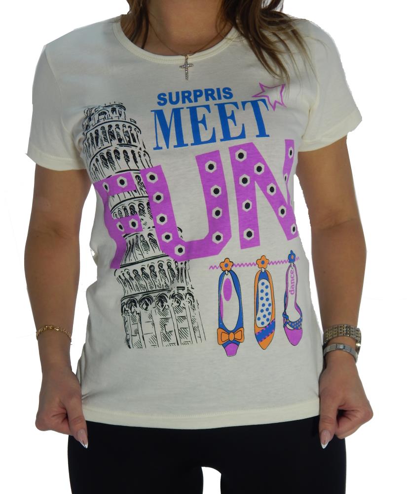 Футболка жен принт (АРТ. Футболка жен 48-56)