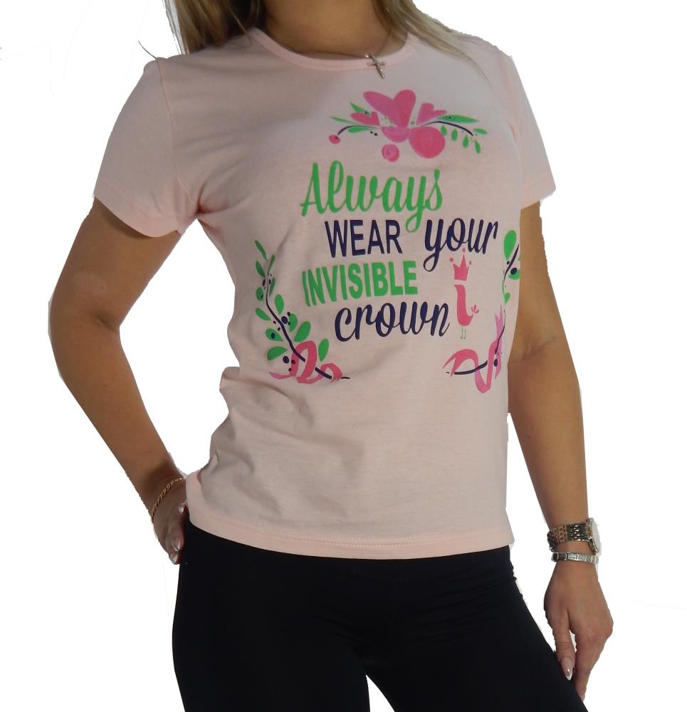 Футболка жен принт (АРТ. Футболка жен 48-56)