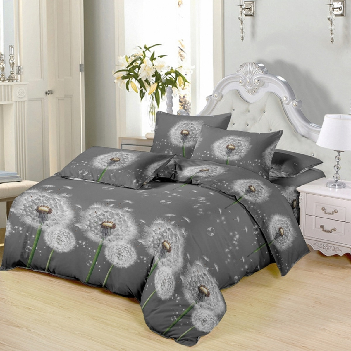 КПБ 2-х Евро полисатин (АРТ. ПС-016)