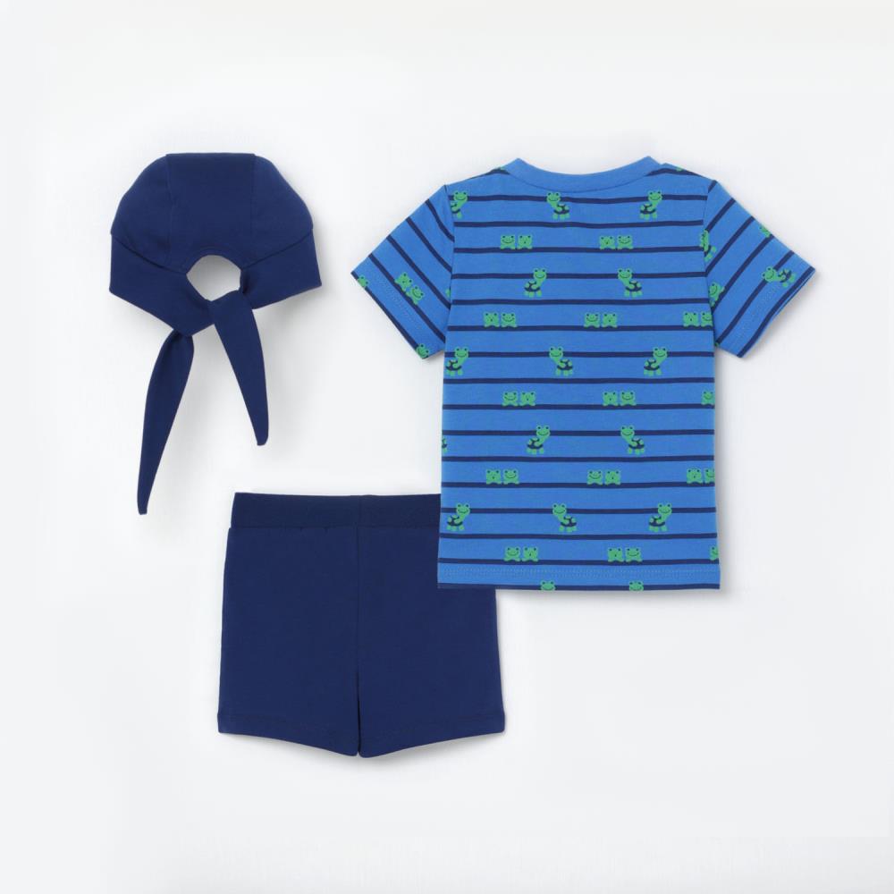 Комплект яс (футболка, шорты, шапочка) Cherubino (АРТ. CSNB 90027)