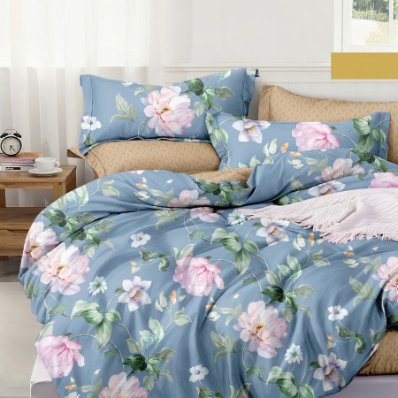 КПБ 2-х Евро поплин (АРТ. ПВ17-1329)