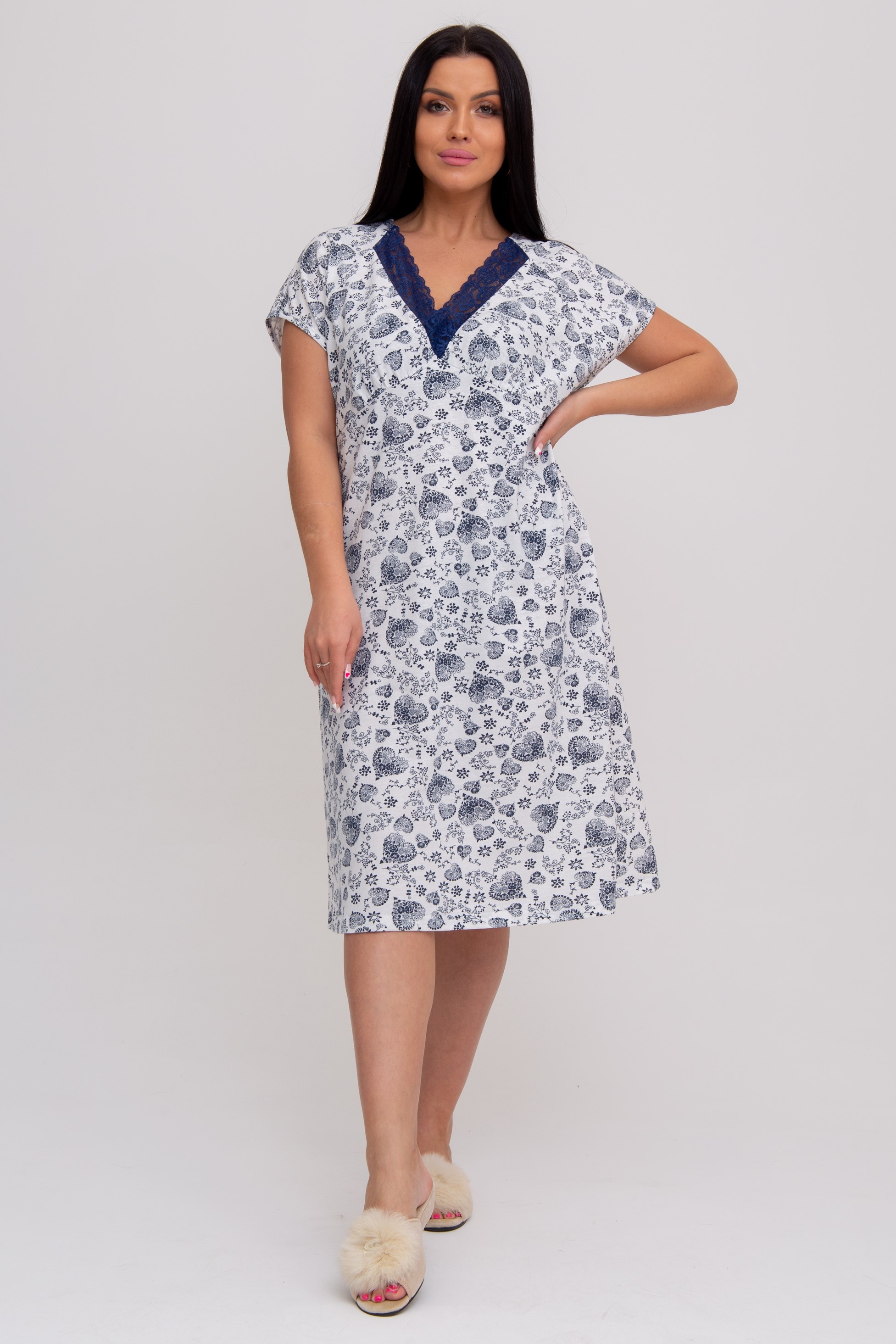 Сорочка ночная жен (АРТ. 1561)